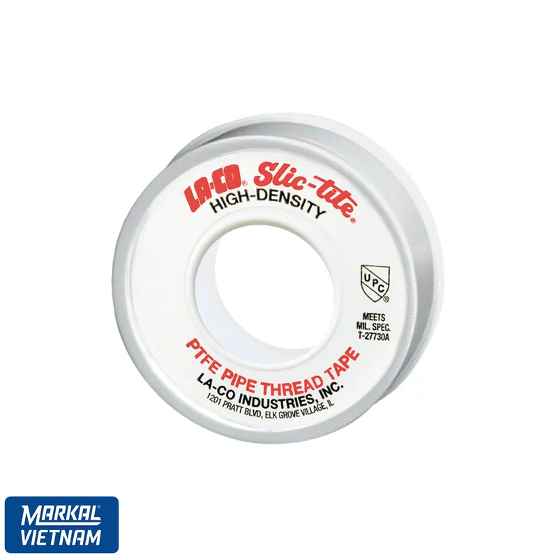 Băng keo ren ống PTFE LA-CO Slic-Tite Tape chính hãng