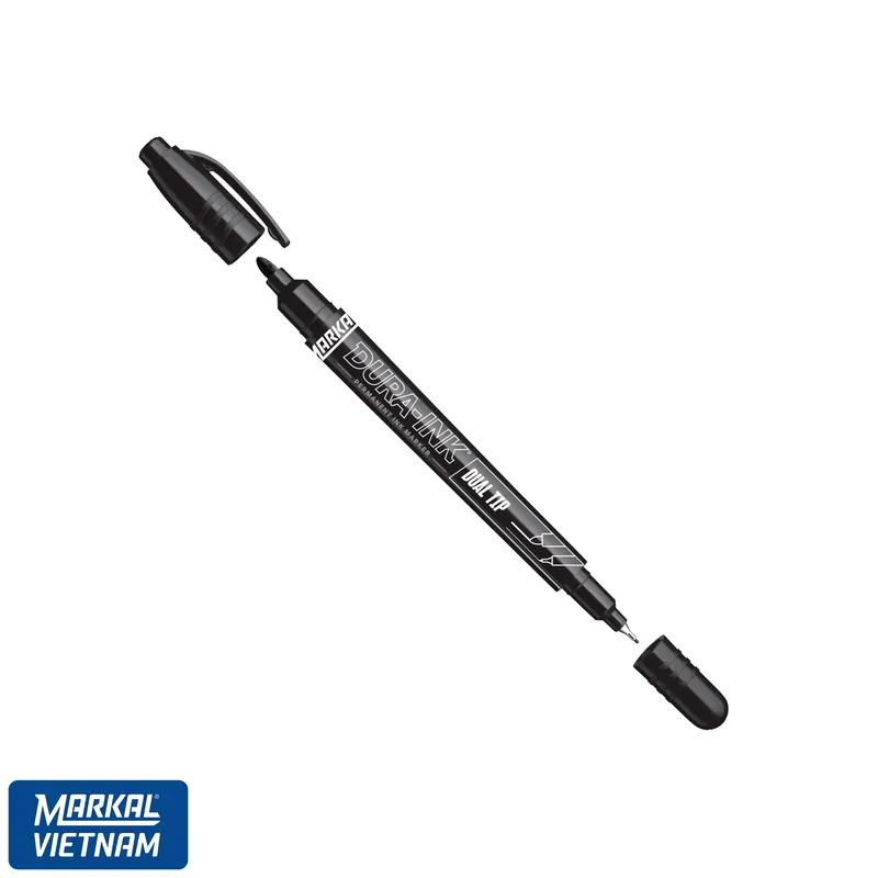 Bút mực hai đầu Markal Dura-Ink Dual Tip fine và micro chính hãng