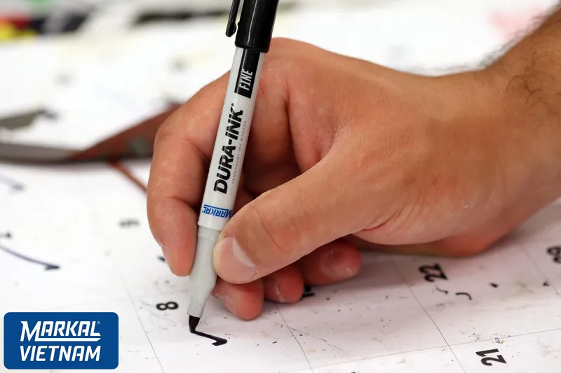 Dura-Ink Fine Markal mực bền vĩnh viễn viết trên kim loại nhựa kính