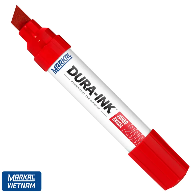 Bút mực nét to Markal Dura-Ink Jumbo Chisel đánh dấu rõ ràng chính hãng
