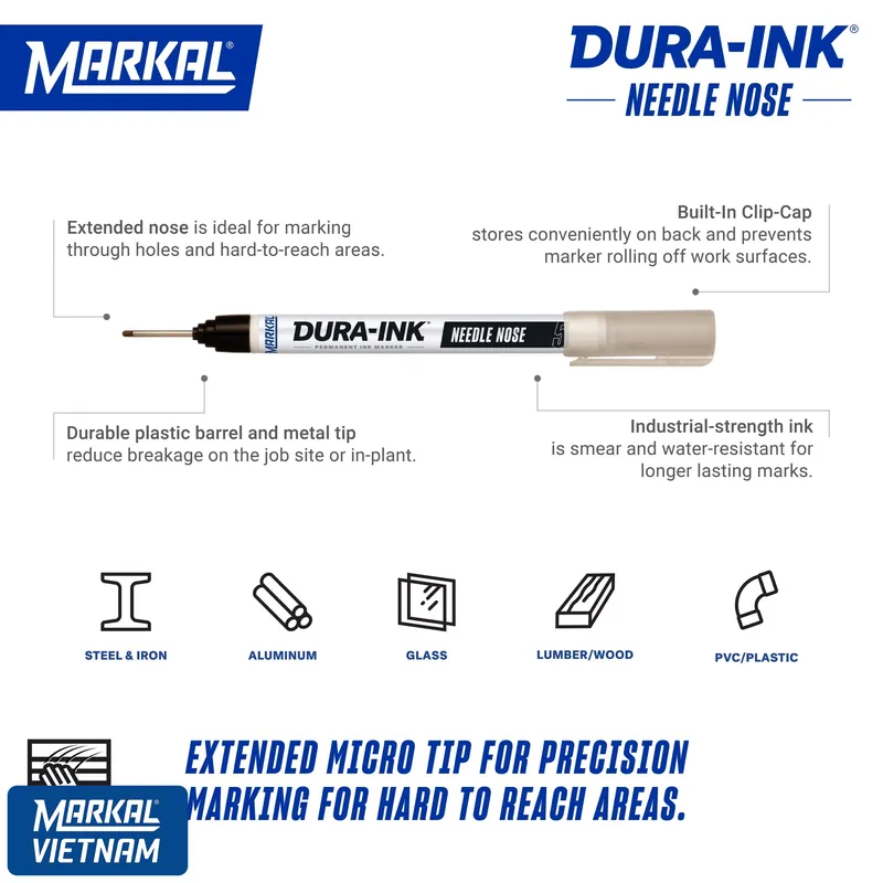 Dura-Ink Needle Nose Markal đánh dấu chính xác chi tiết nhỏ