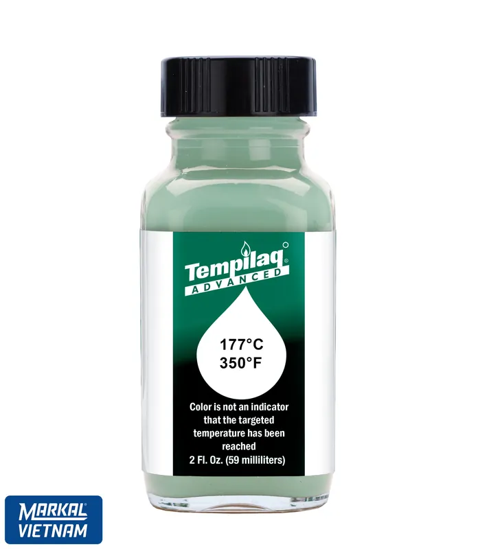Tempilaq Advanced Tempil sơn chỉ thị nhiệt quét lên bề mặt kim loại