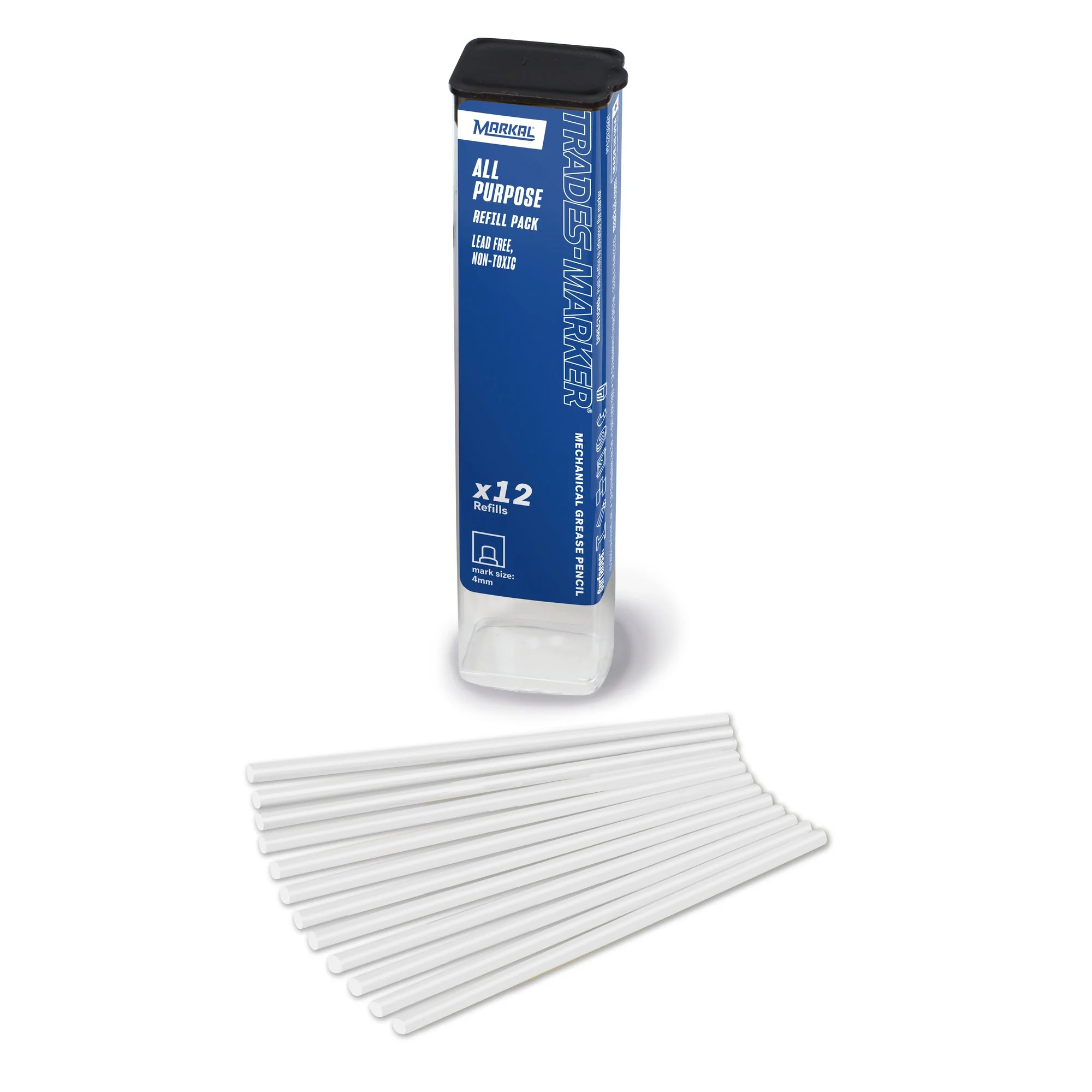 TRADES-MARKER Mechanical Grease Pencil Bút đánh dấu cơ khí - Màu Trắng mã 096240 - Markal chính hãng