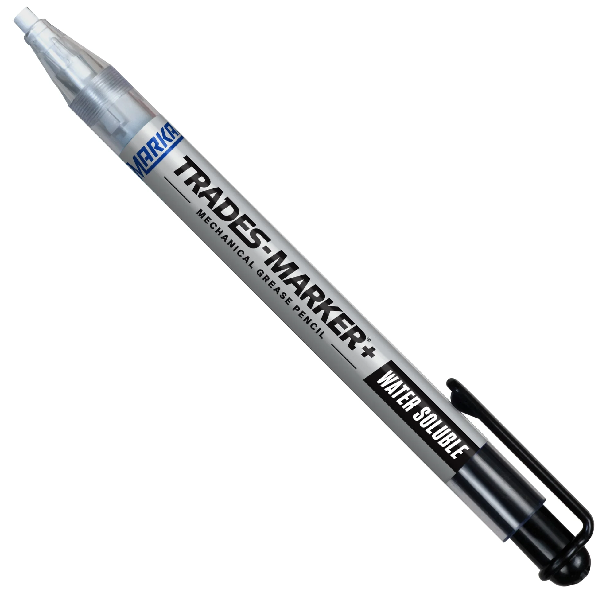 Bút đánh dấu đa dụng Trades-Marker+ Water Soluble, White, Bulk Pack (1 Holder+1 Refill)