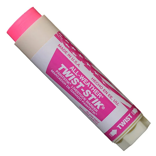 TWIST-STIK Livestock Marker Bút đánh dấu công nghiệp - Màu Hồng huỳnh quang mã 061072 - Markal chính hãng