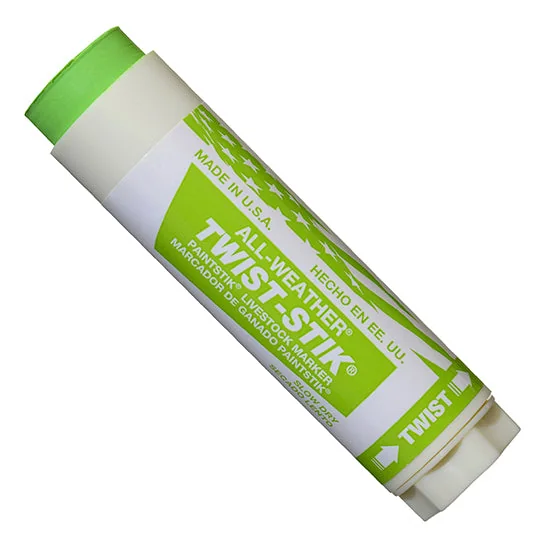 TWIST-STIK Livestock Marker Bút đánh dấu công nghiệp - Màu Xanh lá huỳnh quang mã 061076 - Markal chính hãng