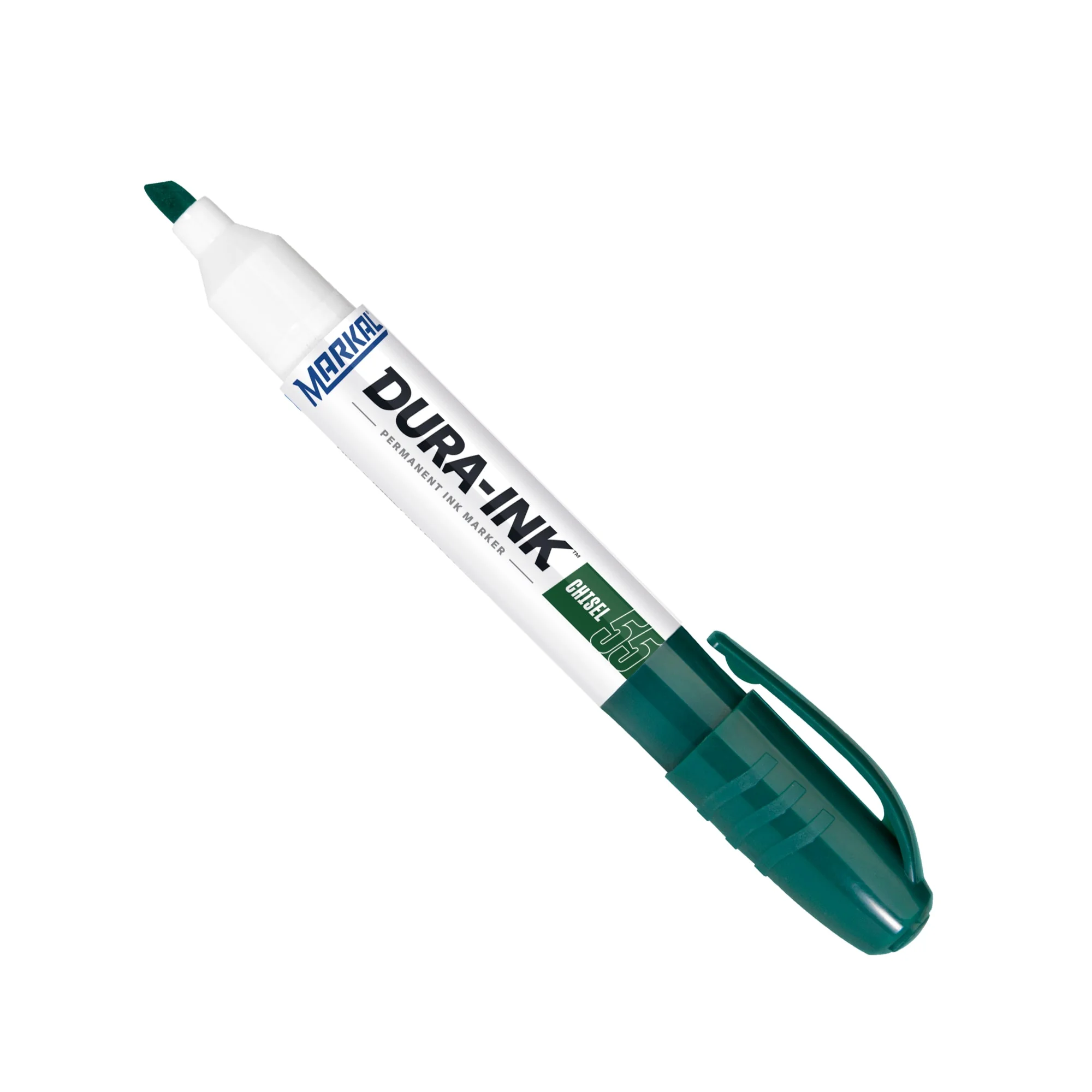 Bút mực công nghiệp DURA-INK Chisel, Green, 1.5-4.5mm