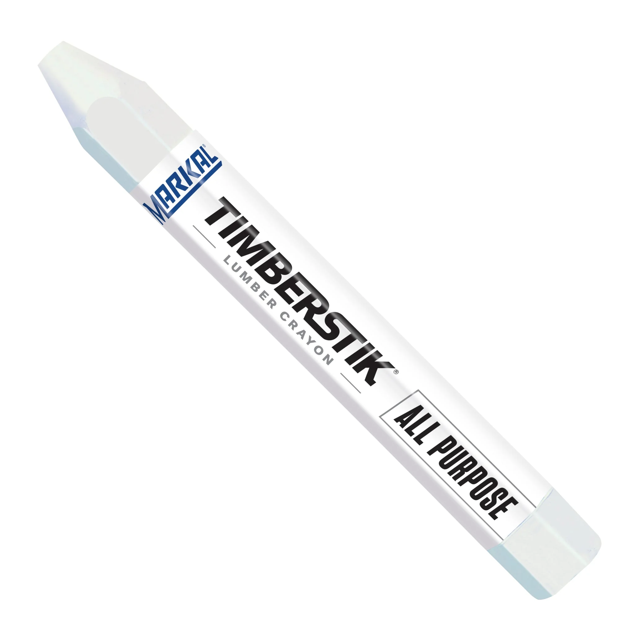 Phấn sáp đánh dấu gỗ Timberstik All Purpose, White, 12.7mm, Wax-based lumber crayon