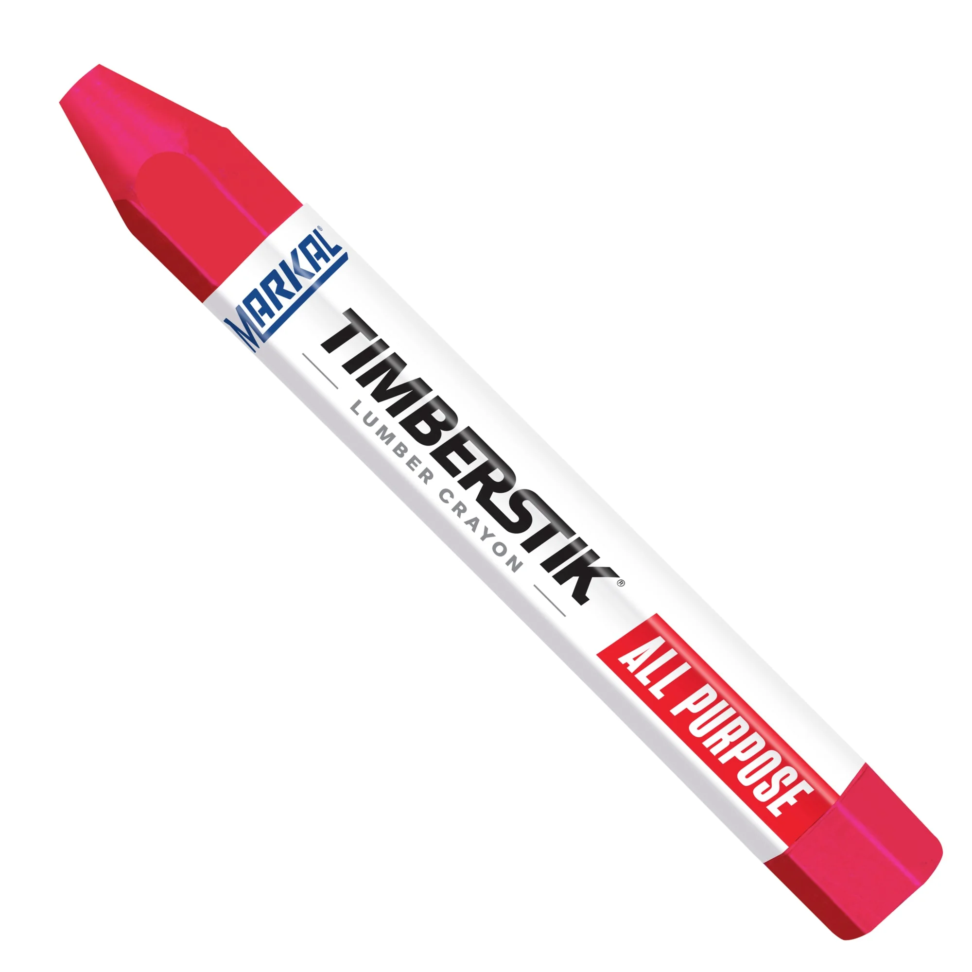 Timberstik All Purpose Lumber Crayon Bút đánh dấu công nghiệp - Màu Đỏ mã 080352 - Markal chính hãng