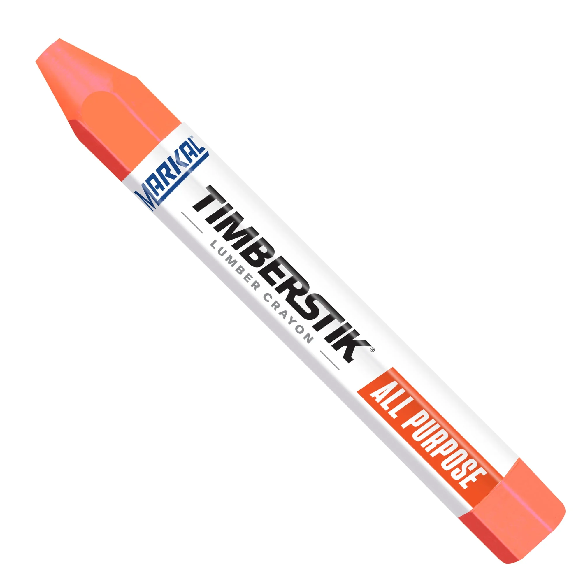 Phấn sáp đánh dấu gỗ Timberstik All Purpose, Orange, 12.7mm, Wax-based lumber crayon