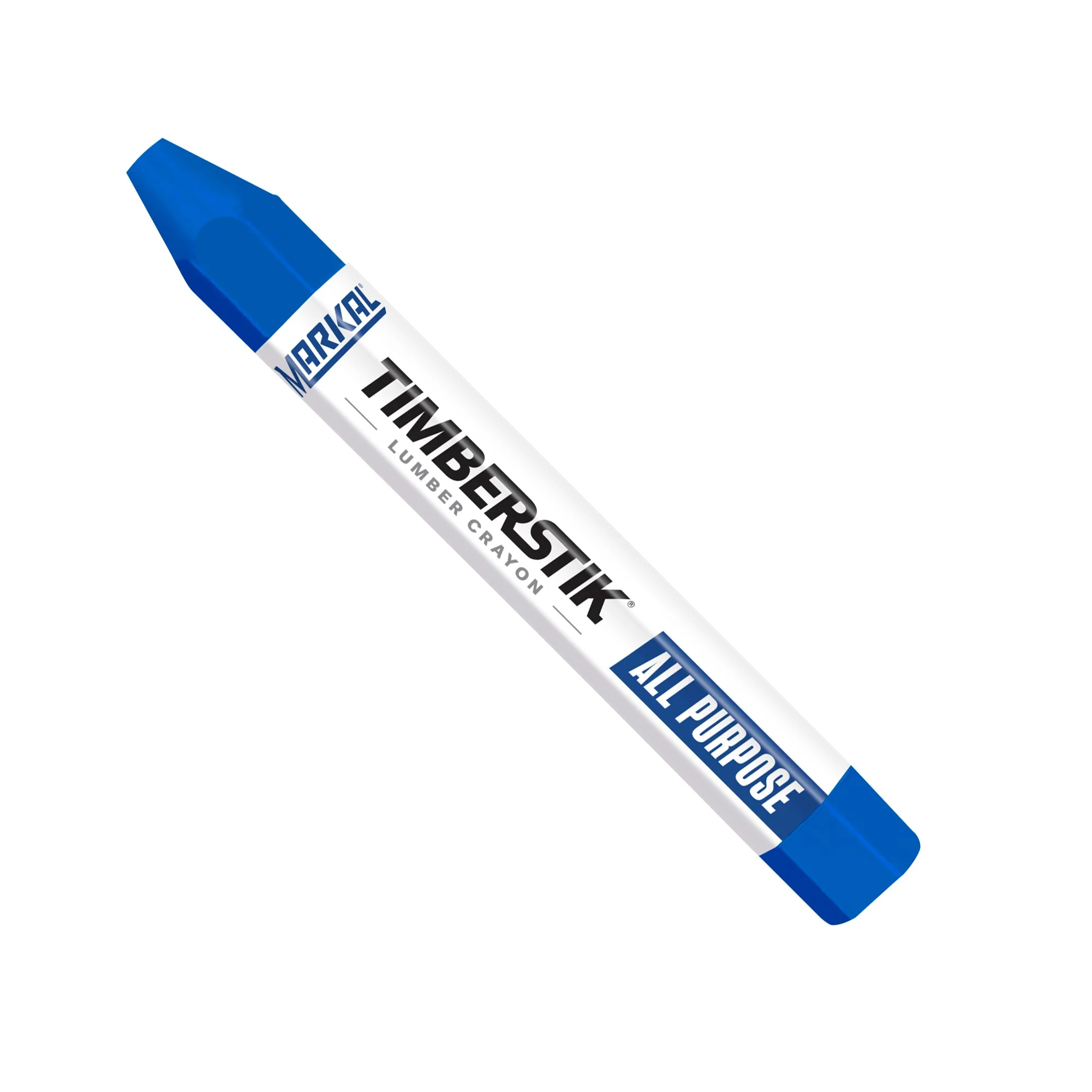 Phấn sáp đánh dấu gỗ Timberstik All Purpose, Blue, 12.7mm, Wax-based lumber crayon