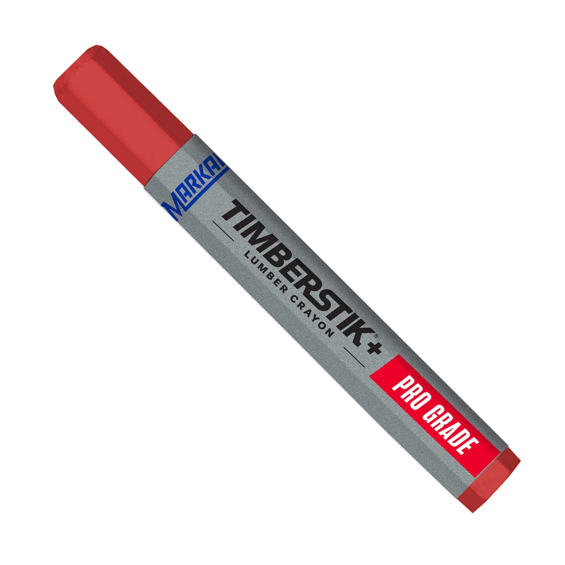 Phấn sáp đánh dấu gỗ (Plus) Timberstik+ Pro Grade, Red, 13mm, Wet/frozen/treated wood