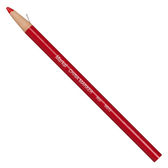 China Marker - Pack of 12 Bút đánh dấu công nghiệp - Màu Đỏ mã 096012 - Markal chính hãng