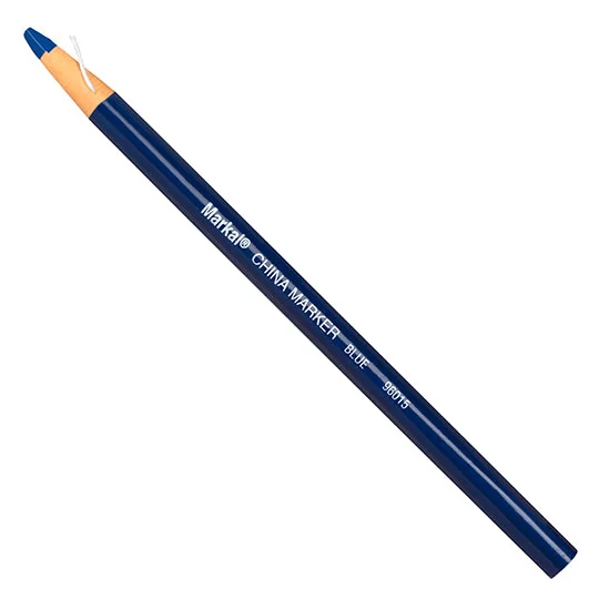 China Marker - Pack of 12 Bút đánh dấu công nghiệp - Màu Xanh dương mã 096015 - Markal chính hãng