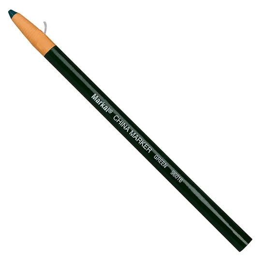 China Marker - Pack of 12 Bút đánh dấu công nghiệp - Màu Xanh lá mã 096016 - Markal chính hãng