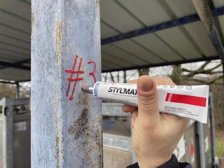 Bút sơn đầu bi StylMark Low Corrosion Ball Paint Marker