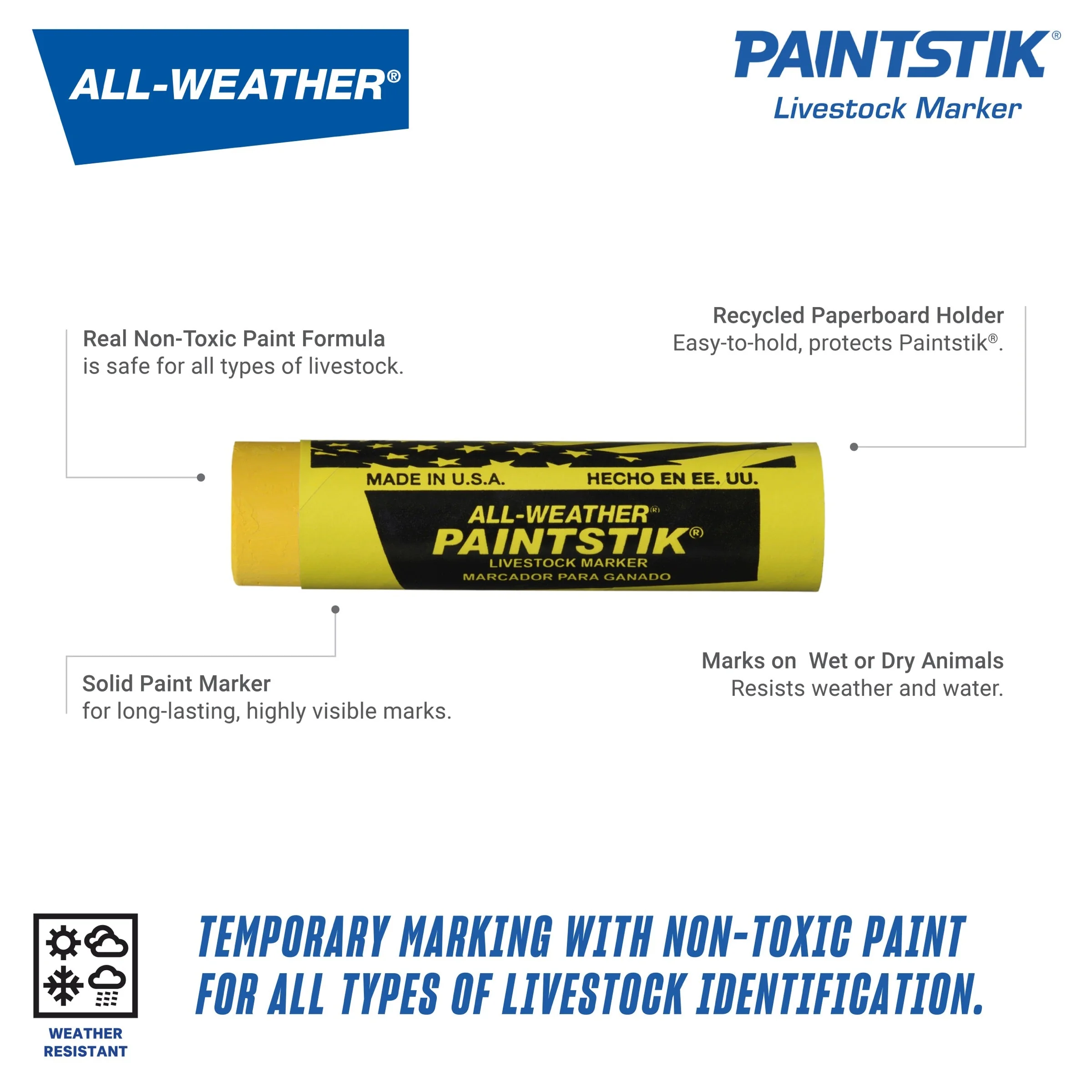 PAINTSTIK Livestock Marker mã 061011 ảnh 2