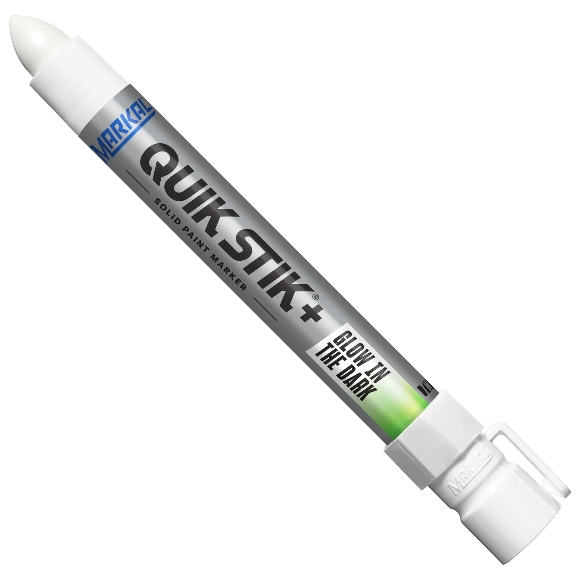 Bút sơn dạng rắn (Plus, vặn) Quik Stik+ Glow-In-The-Dark, White, 13mm, 30min glow