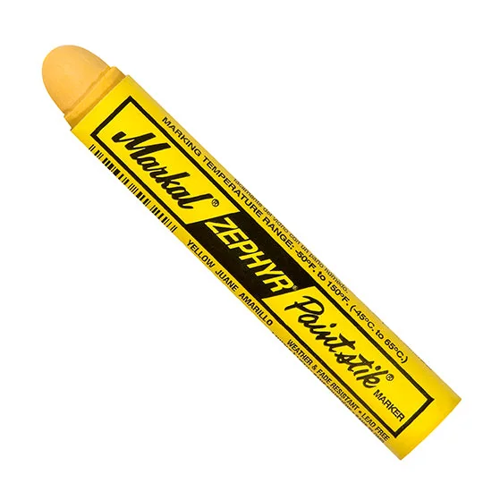 Bút sơn dạng rắn Zephyr, Yellow, 17mm, Water-soluble