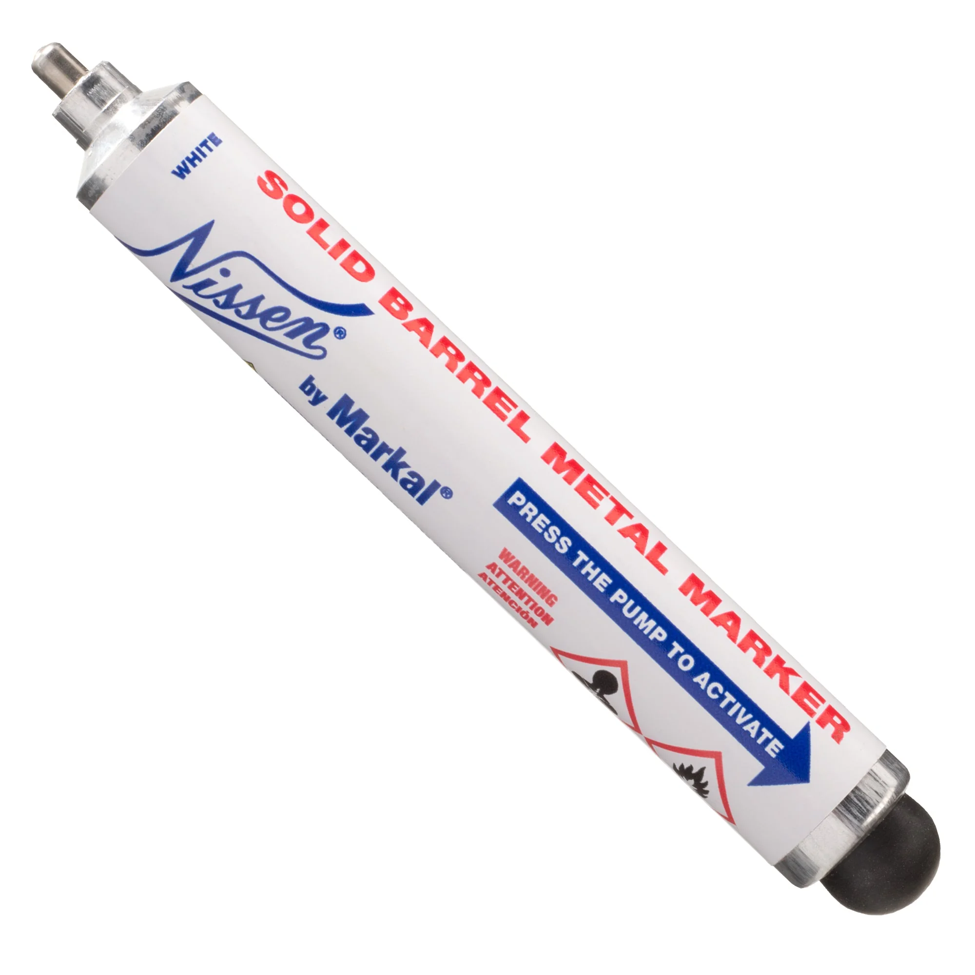 Bút sơn đầu bi Paint-Riter Pump Metal Tip, White, 3mm, Pump action