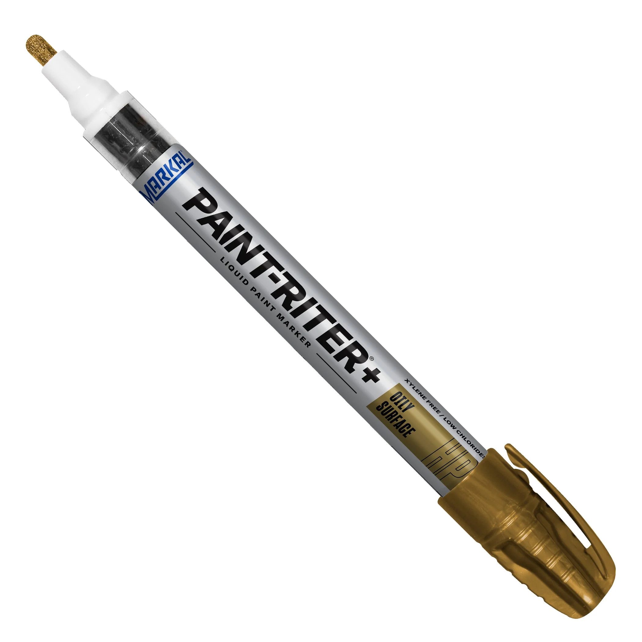 Bút sơn dạ lỏng (Plus) Paint-Riter+ Oily Surface, Gold, 3mm