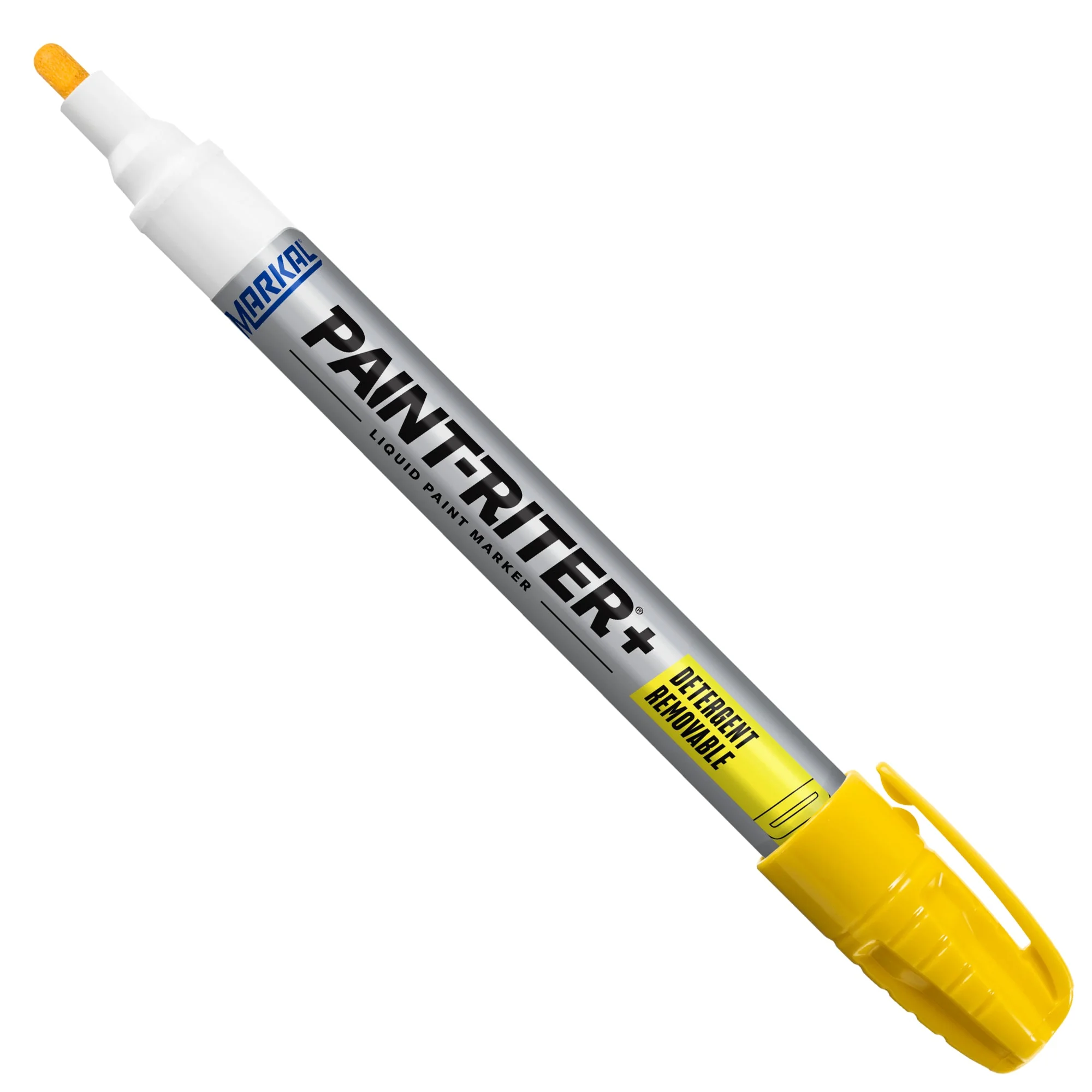 Bút sơn dạ lỏng (Plus) Paint-Riter+ Detergent Removable, Yellow, 3mm