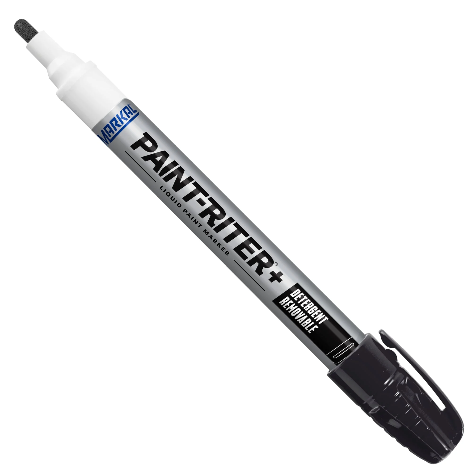 Bút sơn dạ lỏng (Plus) Paint-Riter+ Detergent Removable, Black, 3mm