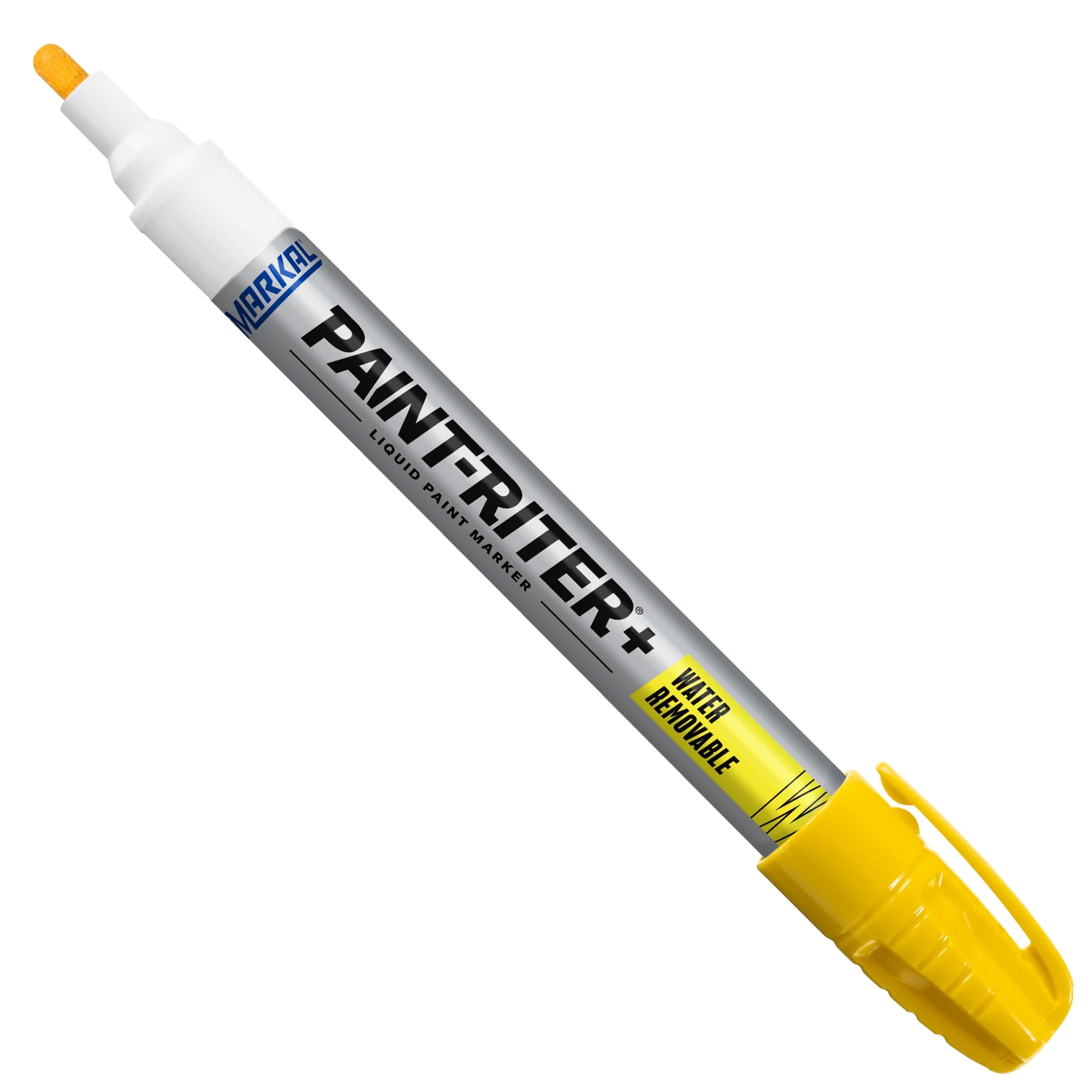 Bút sơn dạ lỏng (Plus) Paint-Riter+ Water Removable, Yellow, 3mm
