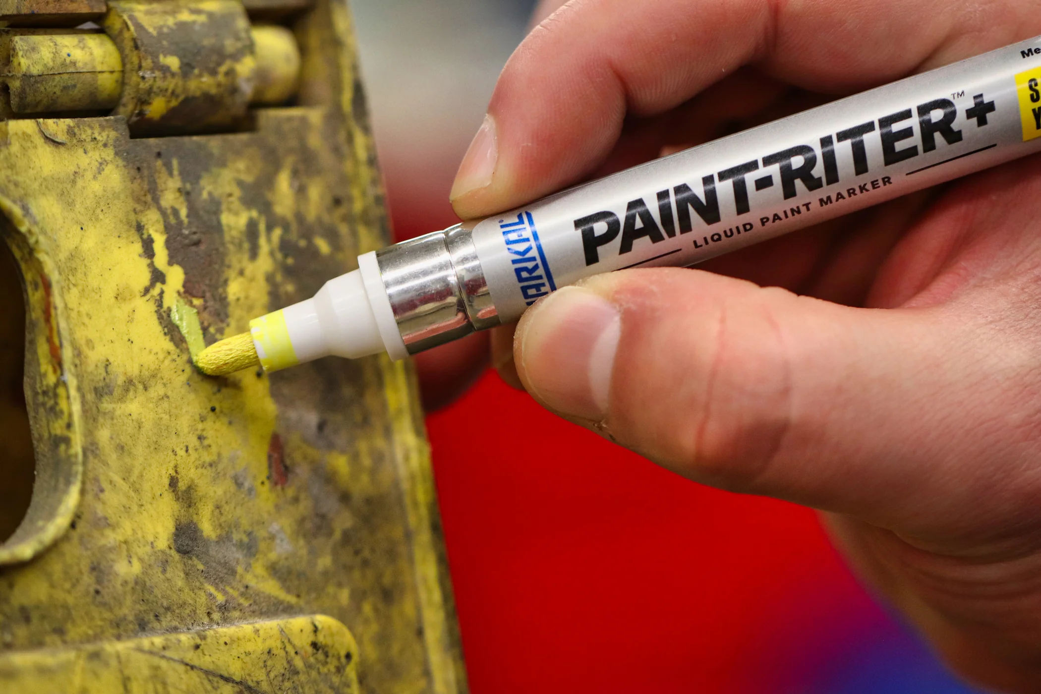 Bút sơn dạ lỏng (Plus) Paint-Riter+ Safety Color, Safety Green, 3mm, OSHA/ANSI