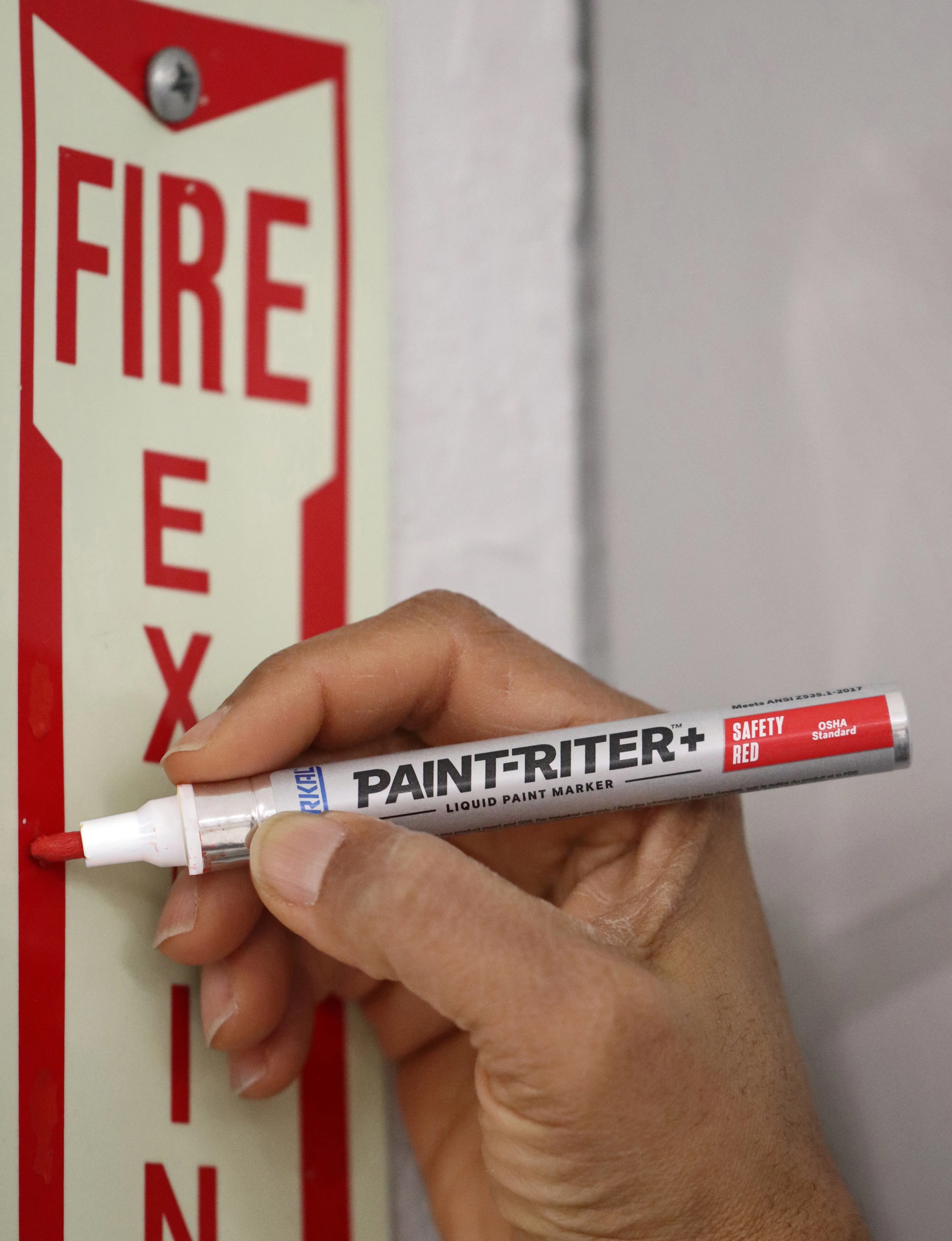 PAINT-RITER®+Safety Colors Liquid Paint Marker mã 097272 ảnh 2
