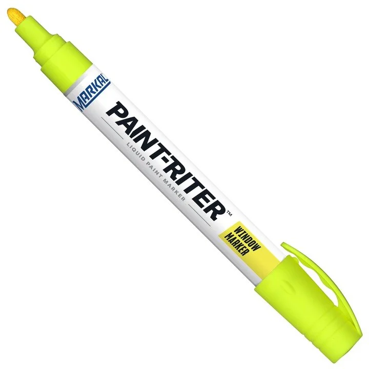 Bút sơn dạ lỏng Paint-Riter Window Marker, Yellow, 3mm, Water-Removable