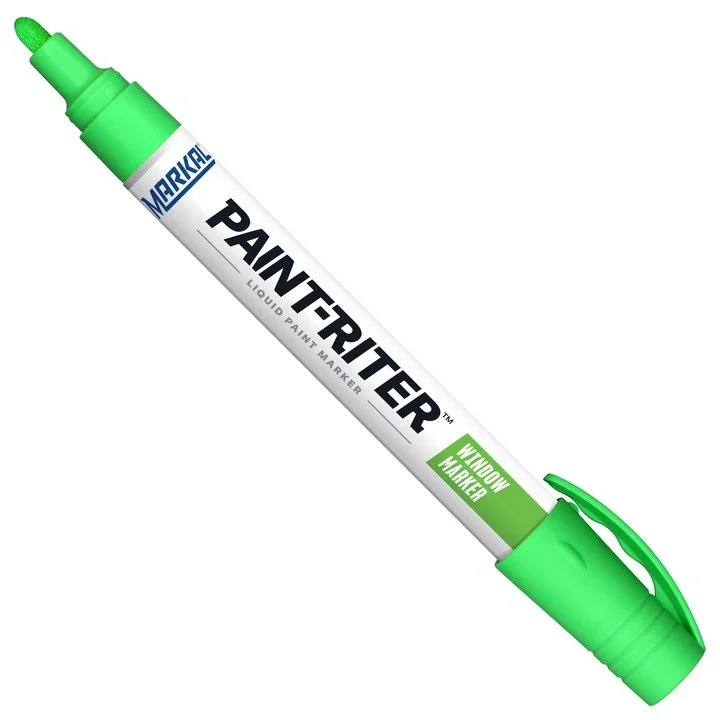 Bút sơn dạ lỏng Paint-Riter Window Marker, Green, 3mm, Water-Removable