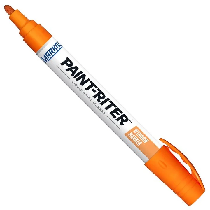 Bút sơn dạ lỏng Paint-Riter Window Marker, Orange, 3mm, Water-Removable