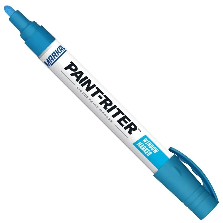 Bút sơn dạ lỏng Paint-Riter Window Marker, Blue, 3mm, Water-Removable