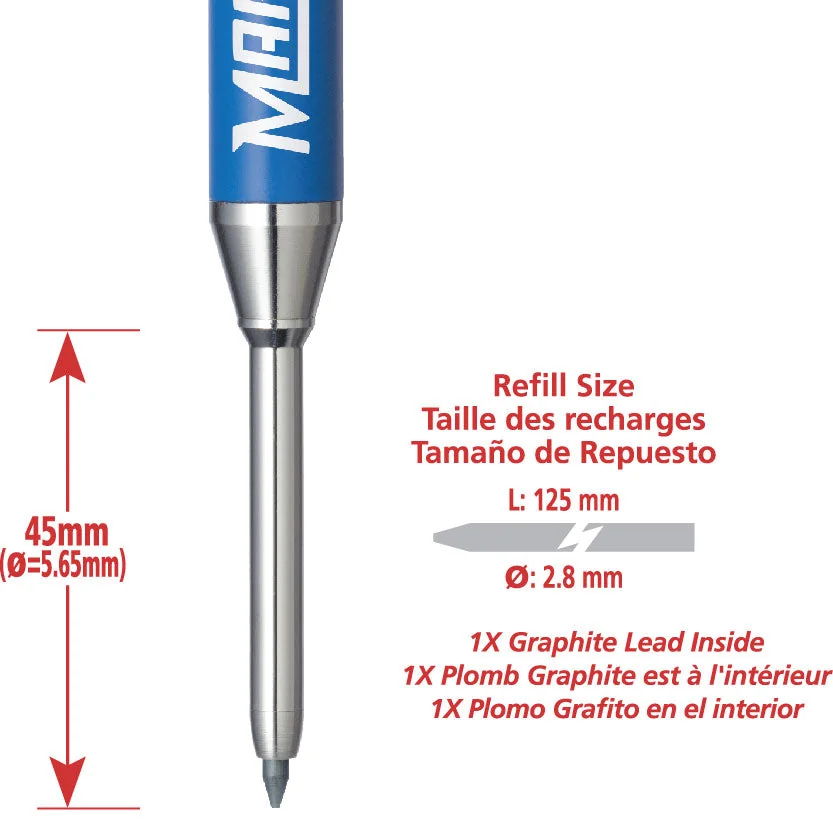 Markal PRO -Mechanical Holder with 1 Graphite Core mã 096270 ảnh 2