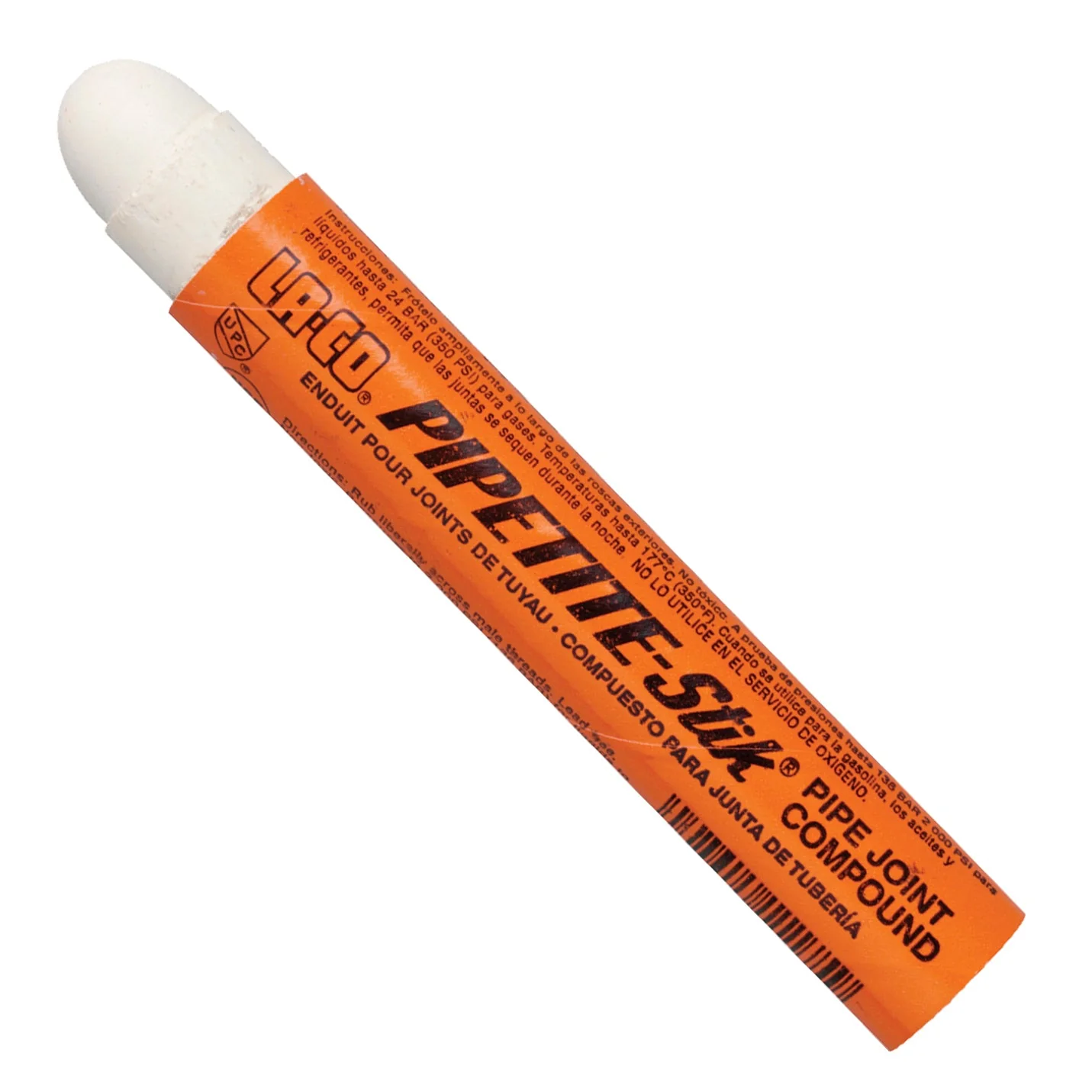 Keo làm kín ren ống Pipetite-Stik, 1-1/4 oz., Metal thread sealant stick, Gas 350PSI/Liquid 2000PSI, NSF