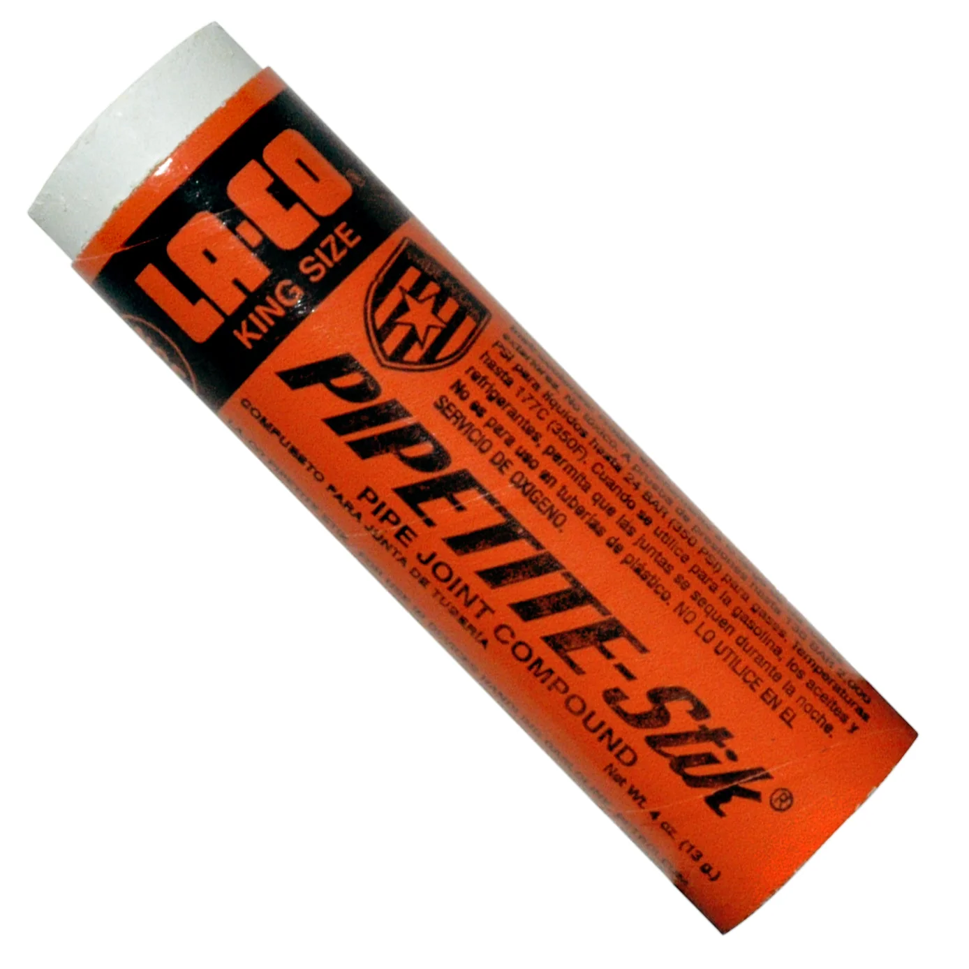 Keo làm kín ren ống Pipetite-Stik King Size, 4 oz., Metal thread sealant stick, Gas 350PSI/Liquid 2000PSI