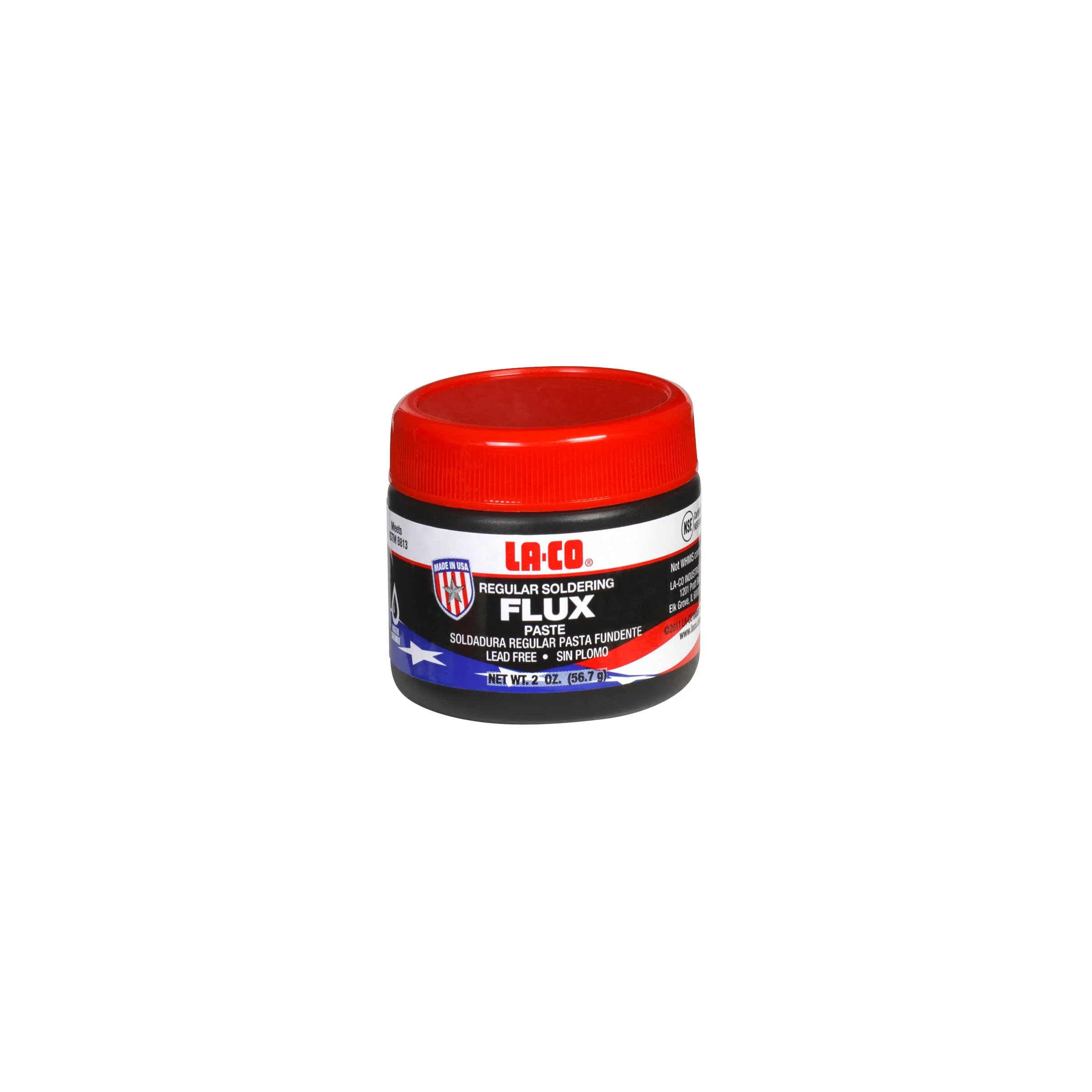 Trợ hàn (flux) Regular Flux Paste, 2 oz., Soldering flux copper, ASTM B813, NSF, water-soluble, lead-free