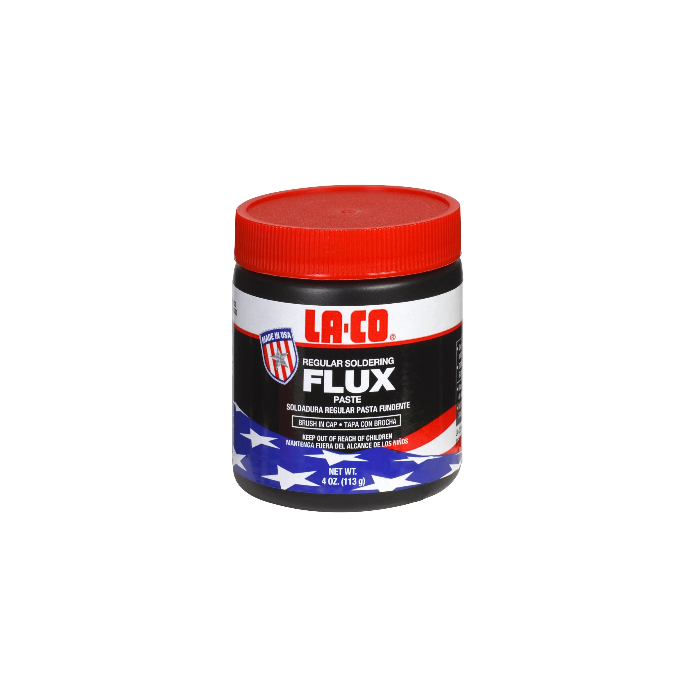 Trợ hàn (flux) Regular Flux Paste, 4 oz. Brush-in-cap, Soldering flux copper, ASTM B813, NSF